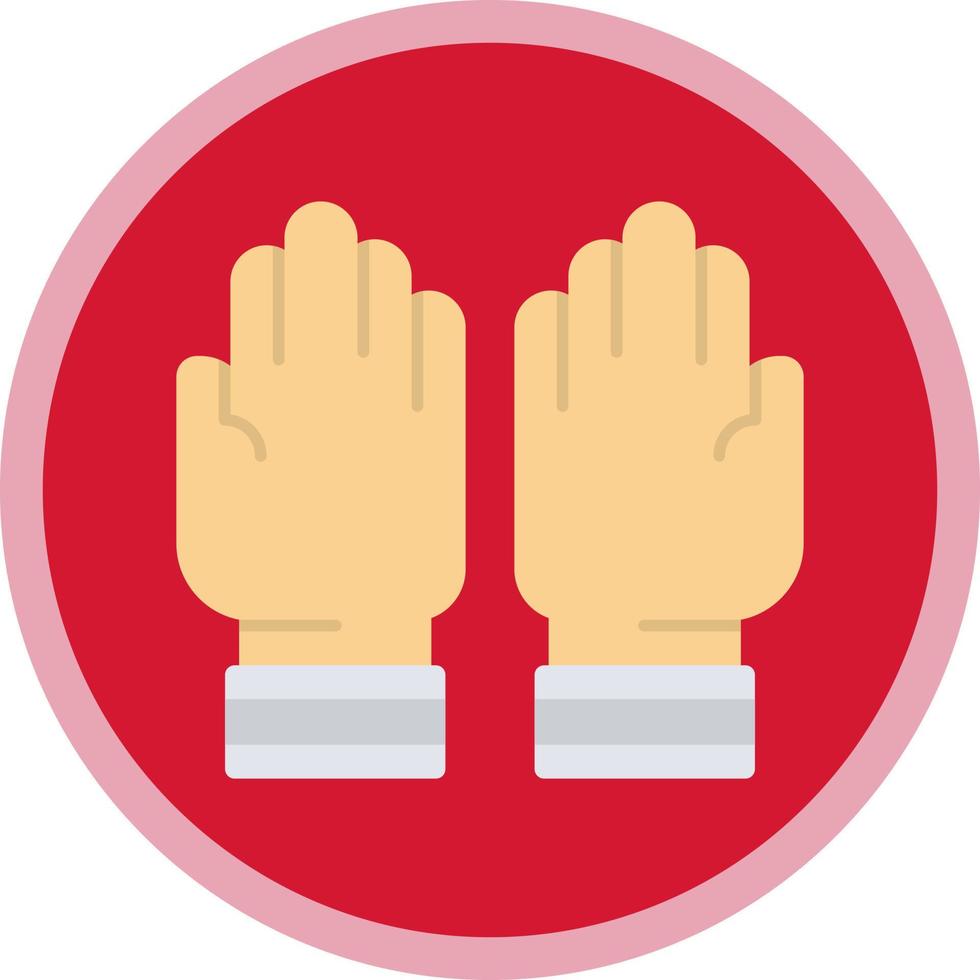 Muslim Dua Vector Icon Design