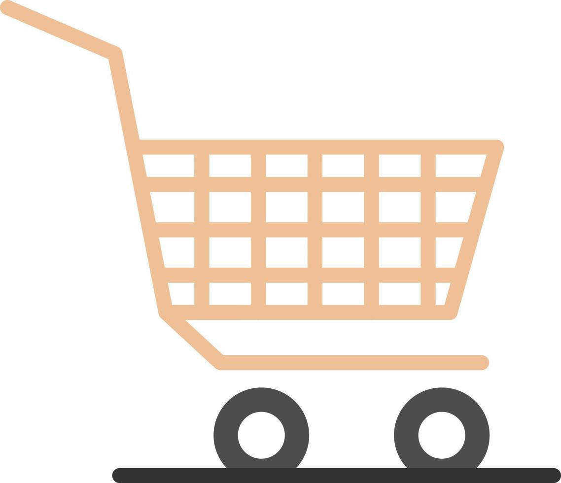 Shopping Cart Vector Icon Design