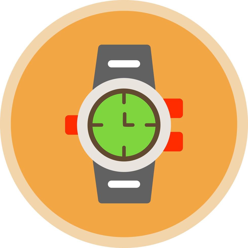 diseño de icono de vector de reloj de pulsera