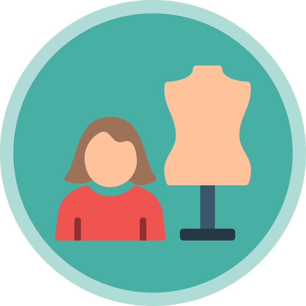 Fashion Designer Vector Icon Design