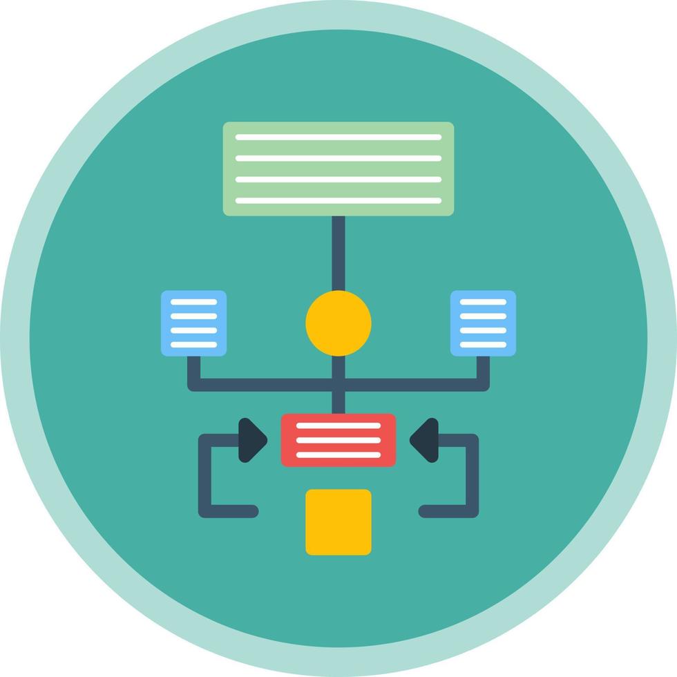 Algorithm Vector Icon Design
