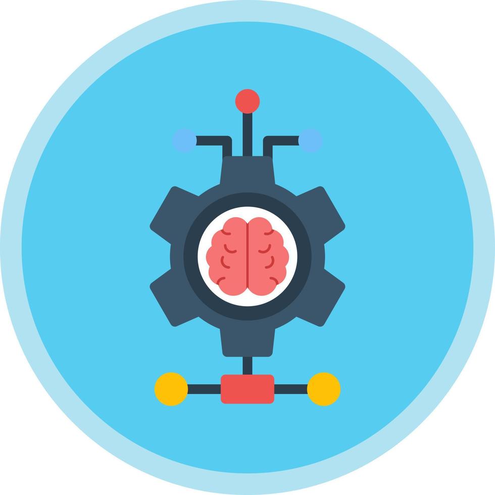 Deep Learning Vector Icon Design