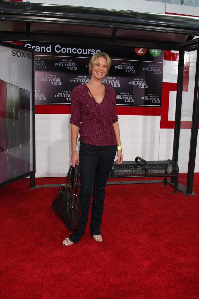 Ashley Scott  arriving at the Premiere of The Taking of Pelham 123 at the Mann Village Theater in Westwood CA   on June 4 2009 2009 photo