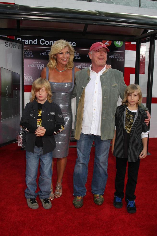 Tony Scott  Family   arriving at the Premiere of The Taking of Pelham 123 at the Mann Village Theater in Westwood CA   on June 4 2009 2009 photo