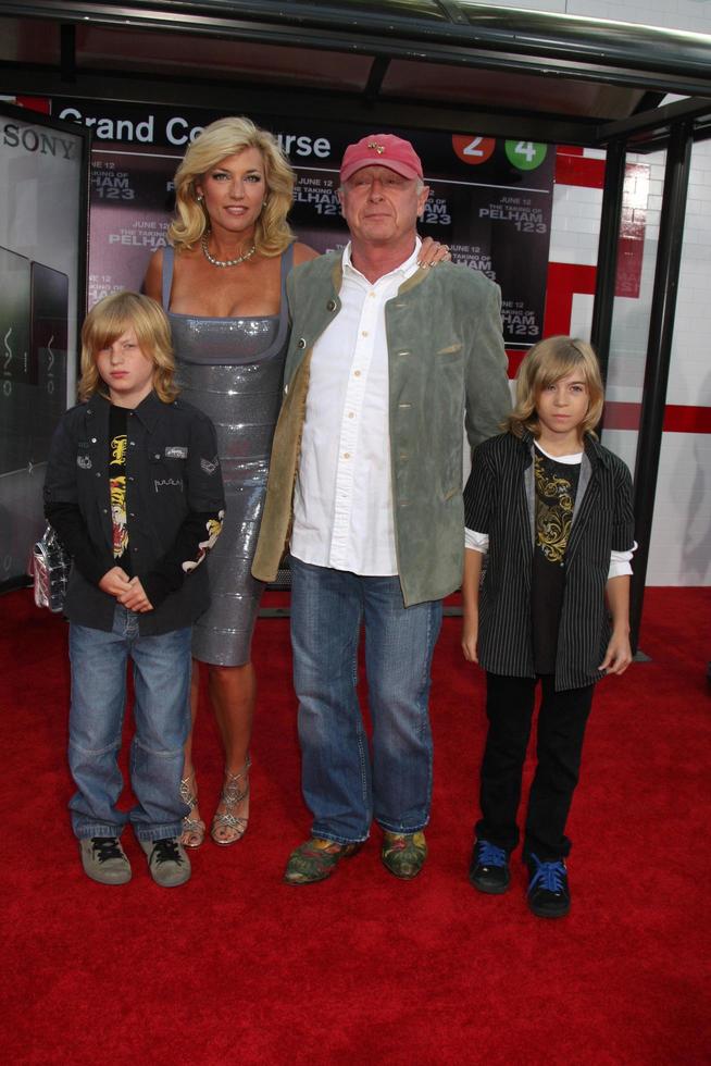 Tony Scott  Family   arriving at the Premiere of The Taking of Pelham 123 at the Mann Village Theater in Westwood CA   on June 4 2009 2009 photo