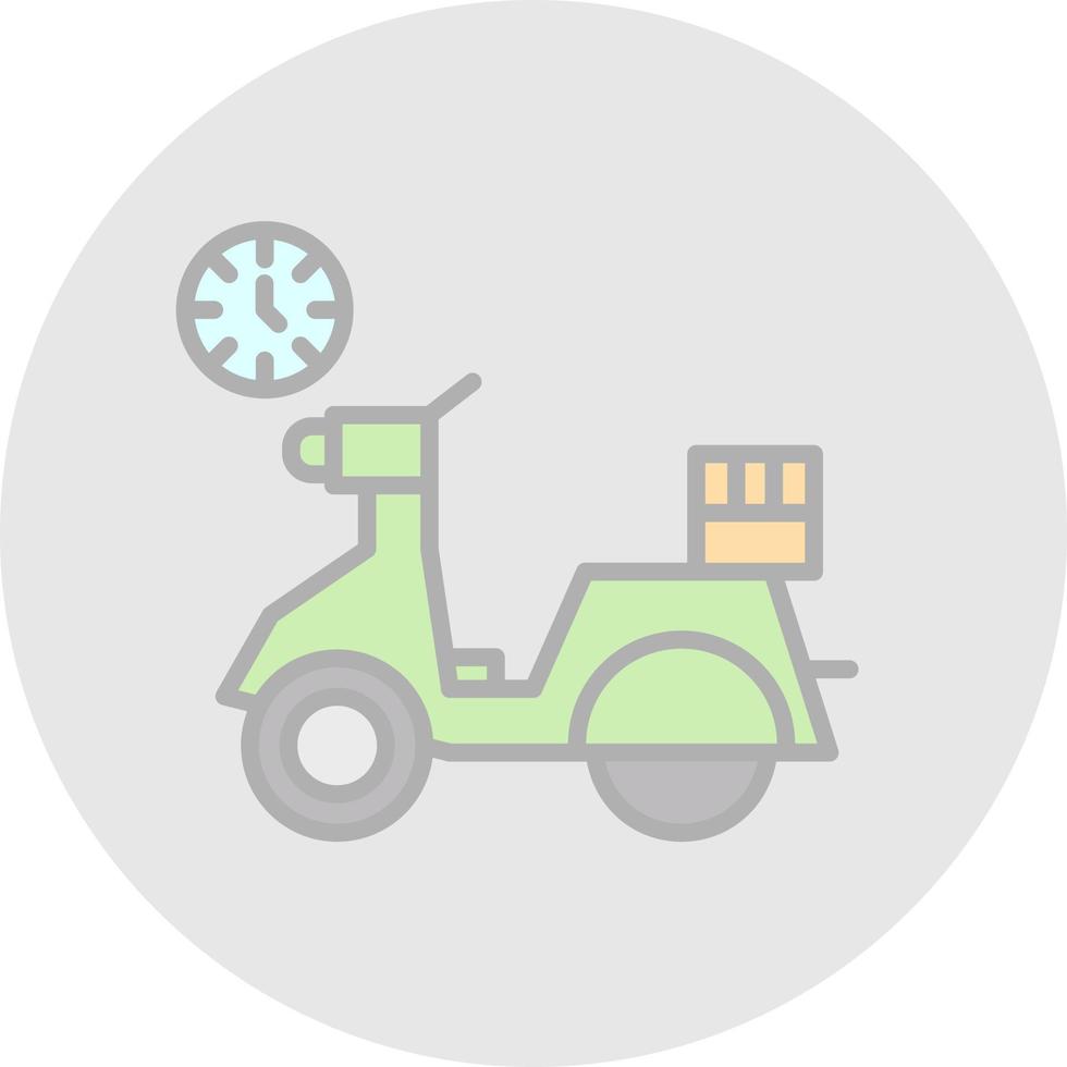 Delivery Time Vector Icon Design