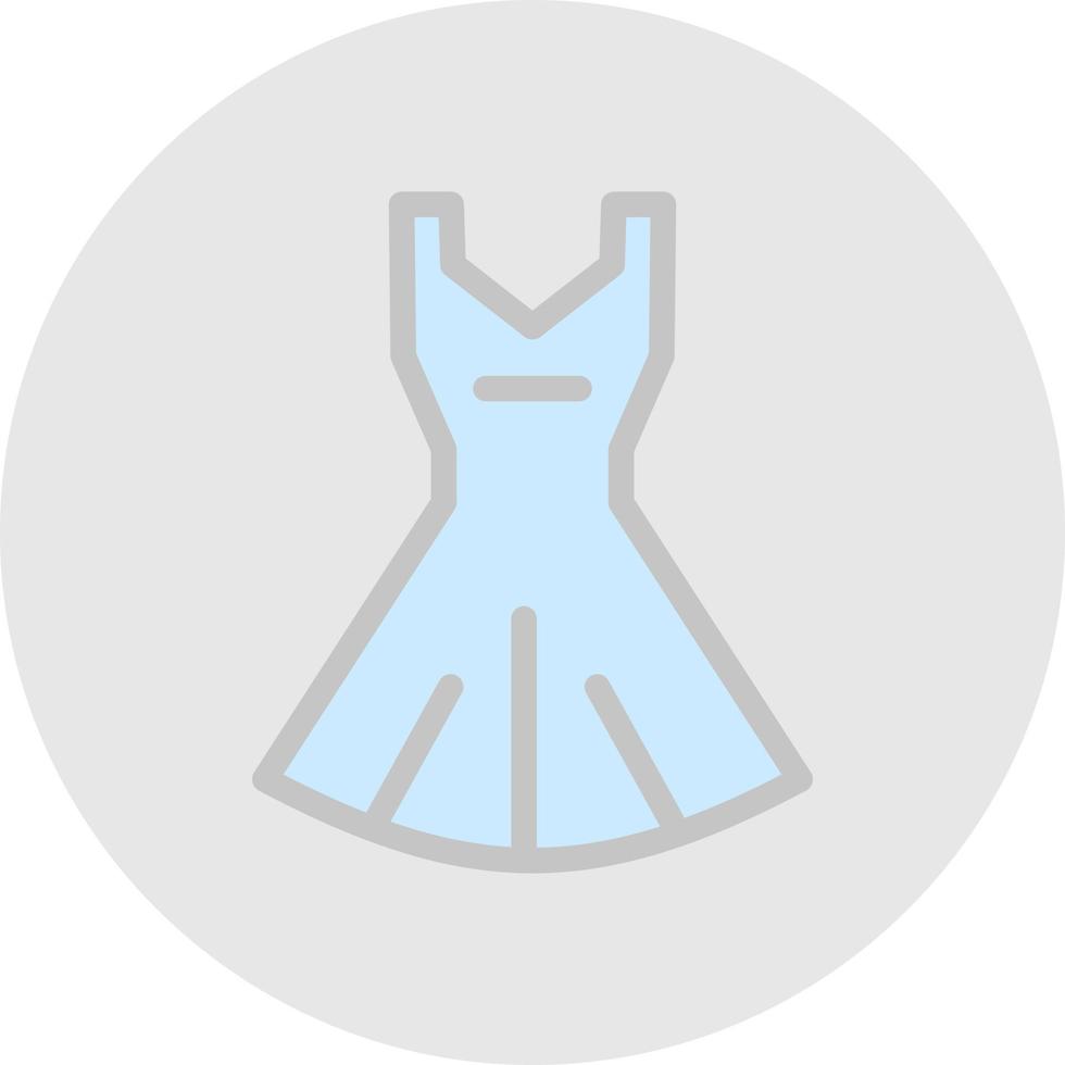 Woman Clothes Vector Icon Design