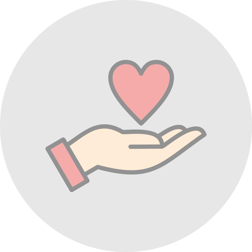 Organ Donation Vector Icon Design