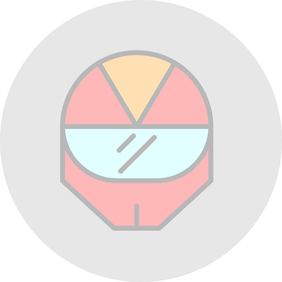 Racing Helmet Vector Icon Design