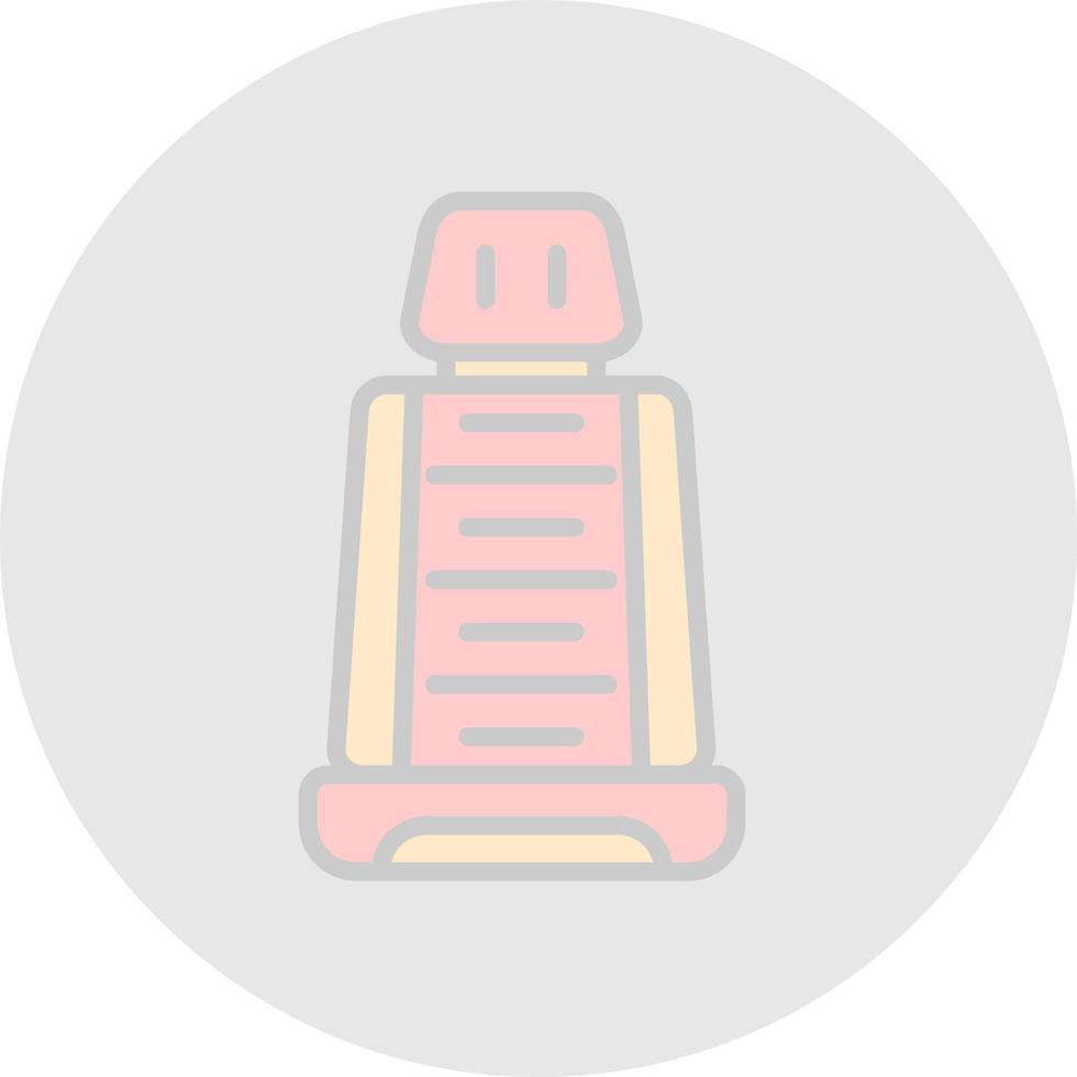 Racing Car Seat Vector Icon Design