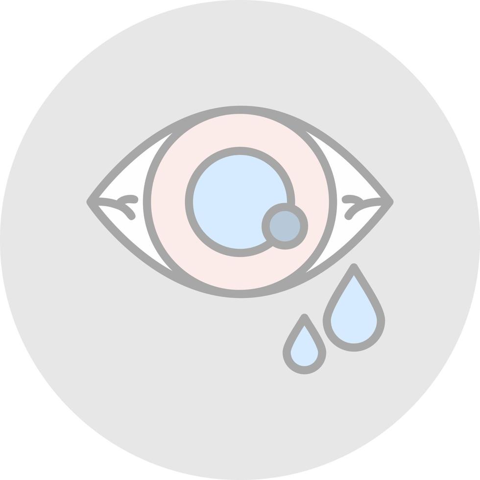 Conjunctivitis Vector Icon Design