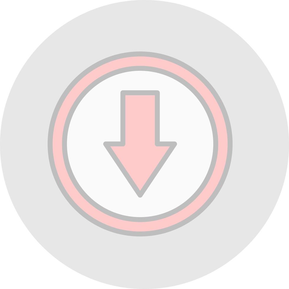 Low Priority Vector Icon Design