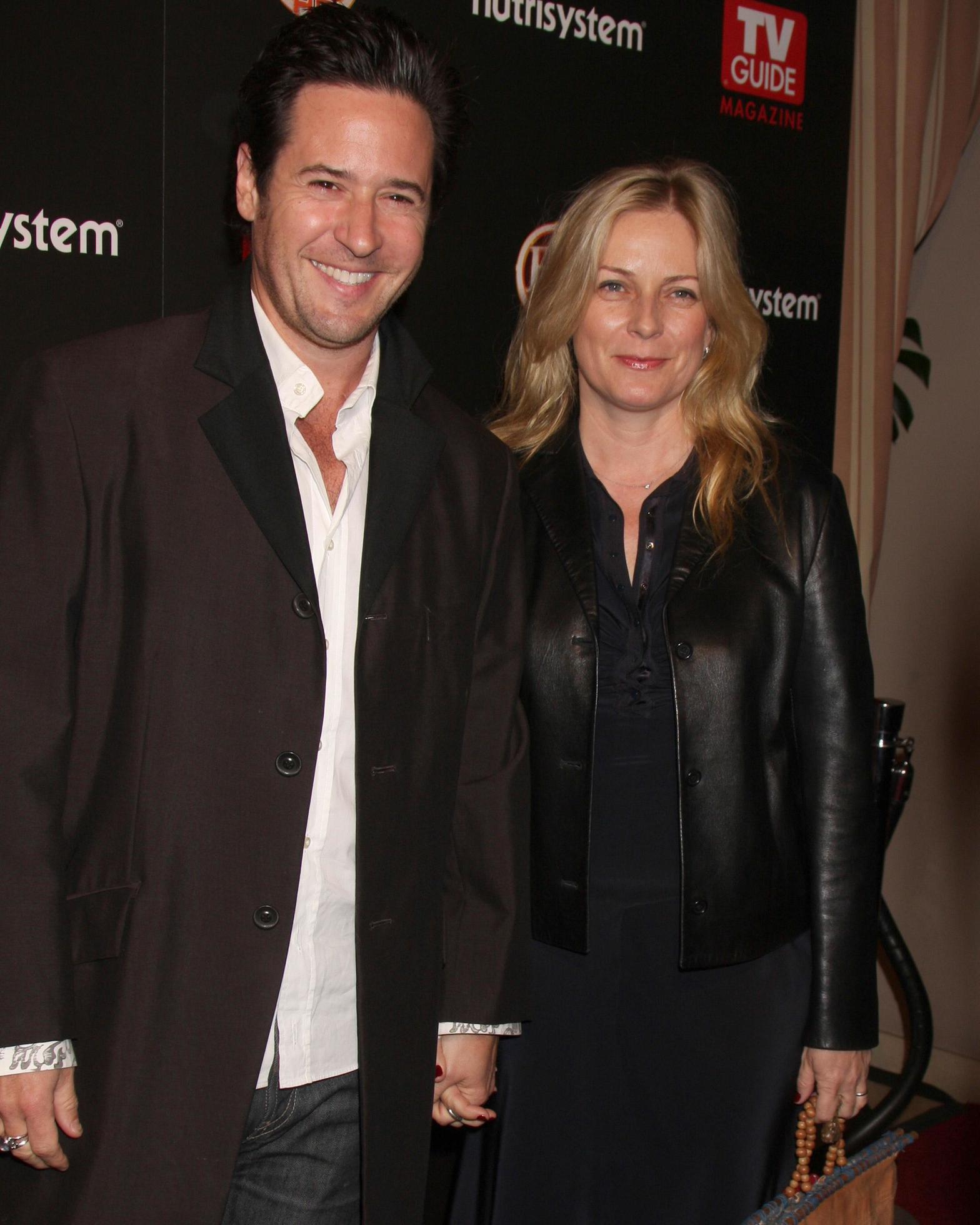 Rob Morrow Wife arriving at the TV Guide Magazine Sexiest Stars Party