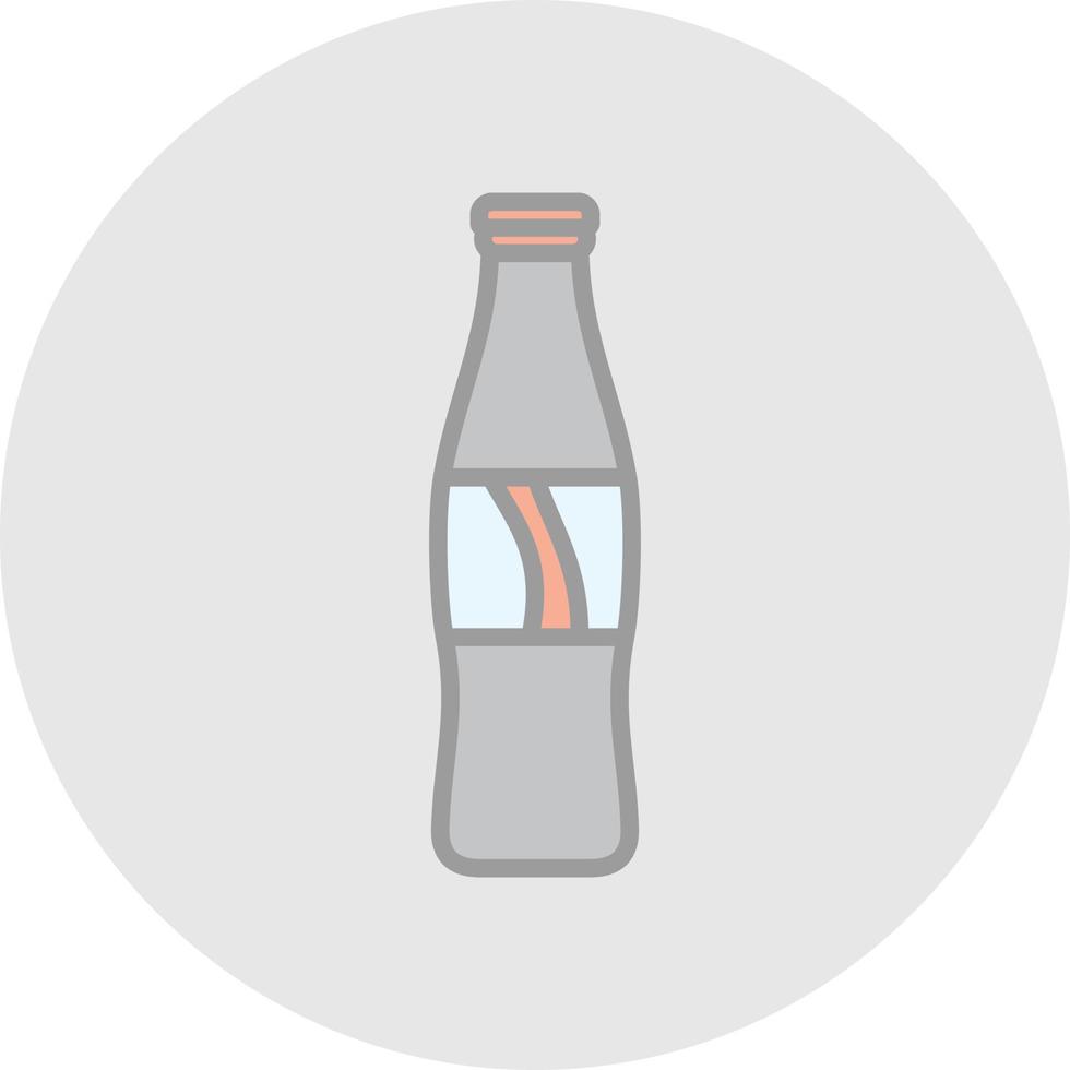 diseño de icono de vector de botella de cola