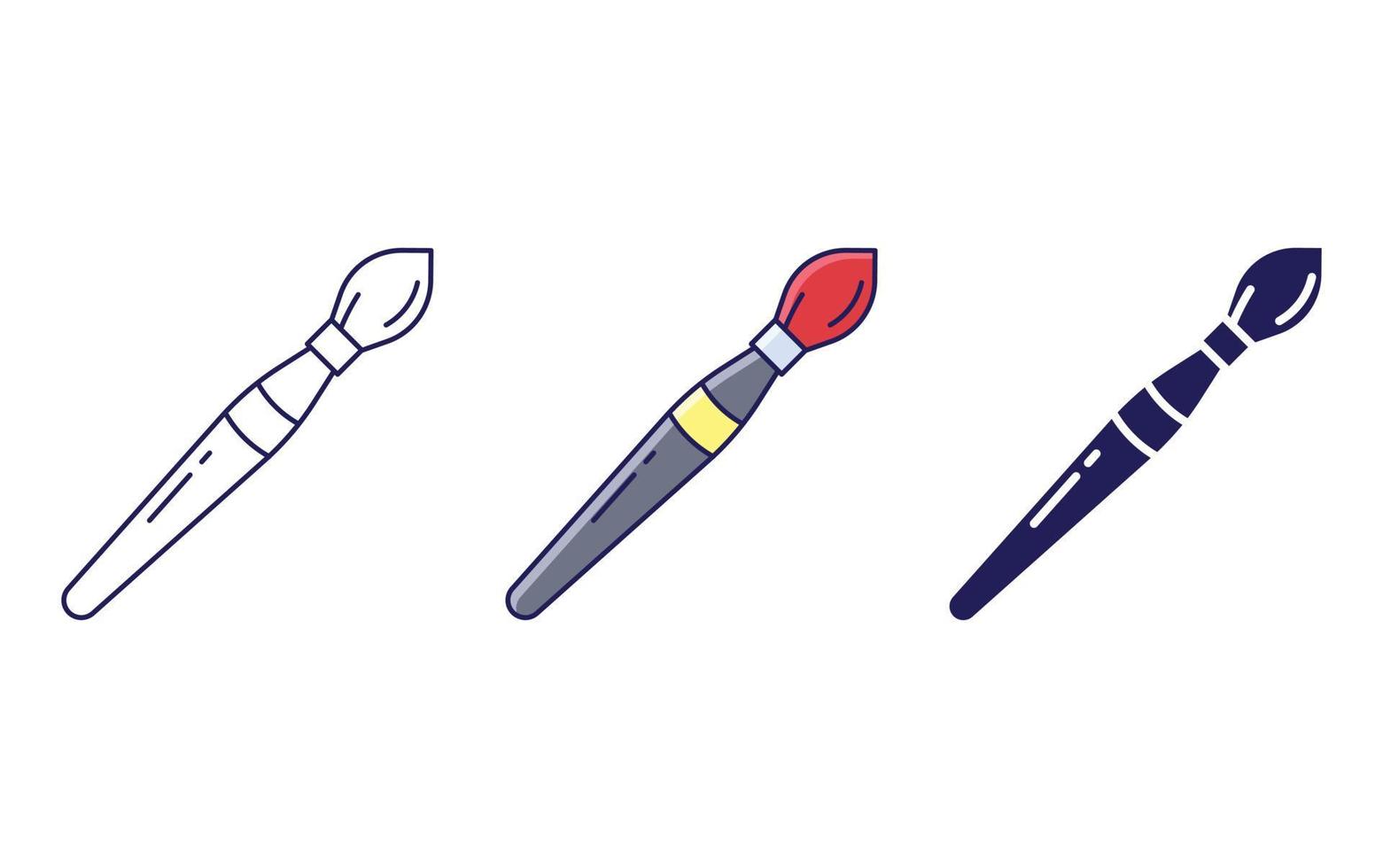 Makeup Brush vector icon