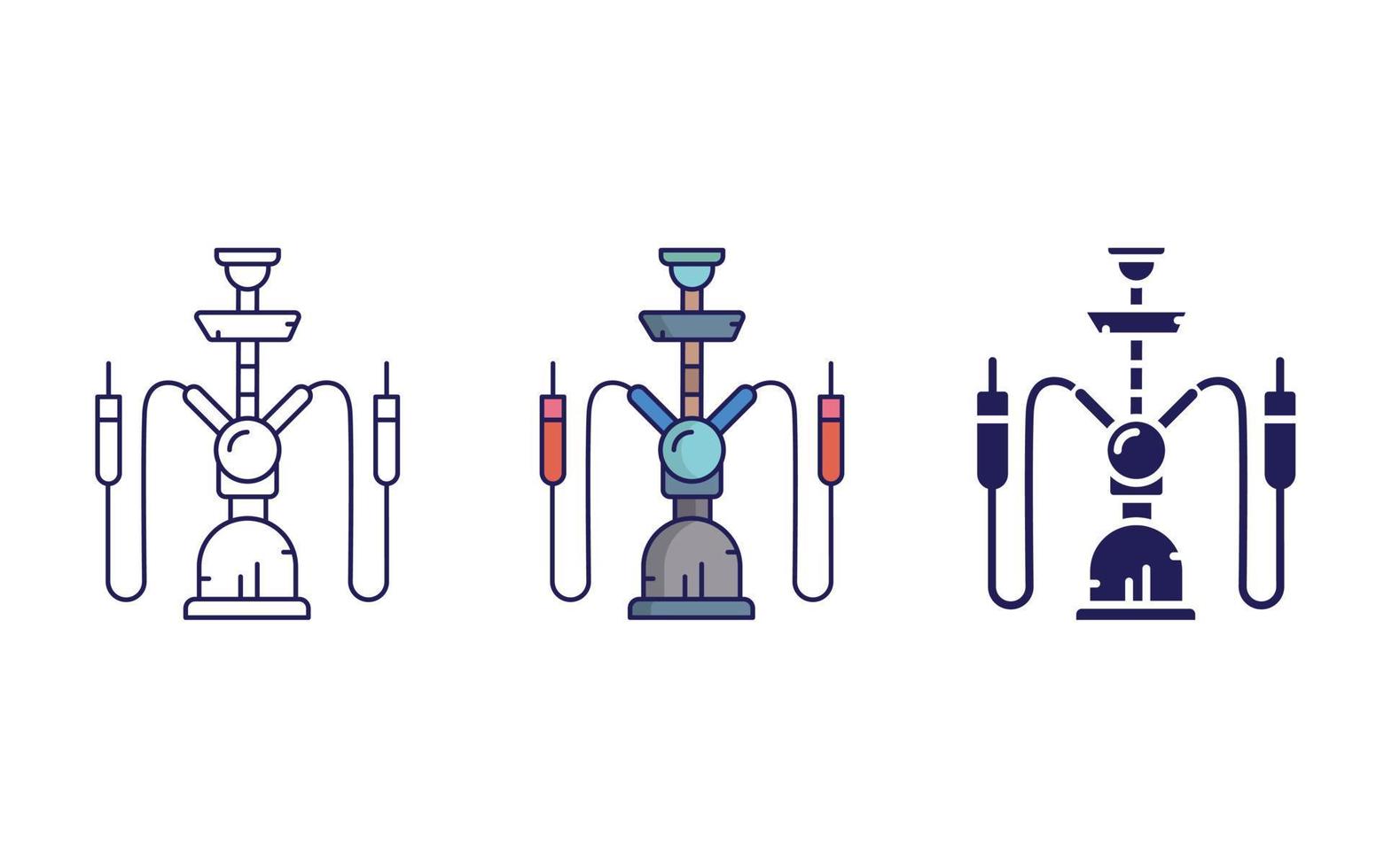 Hookah vector icon