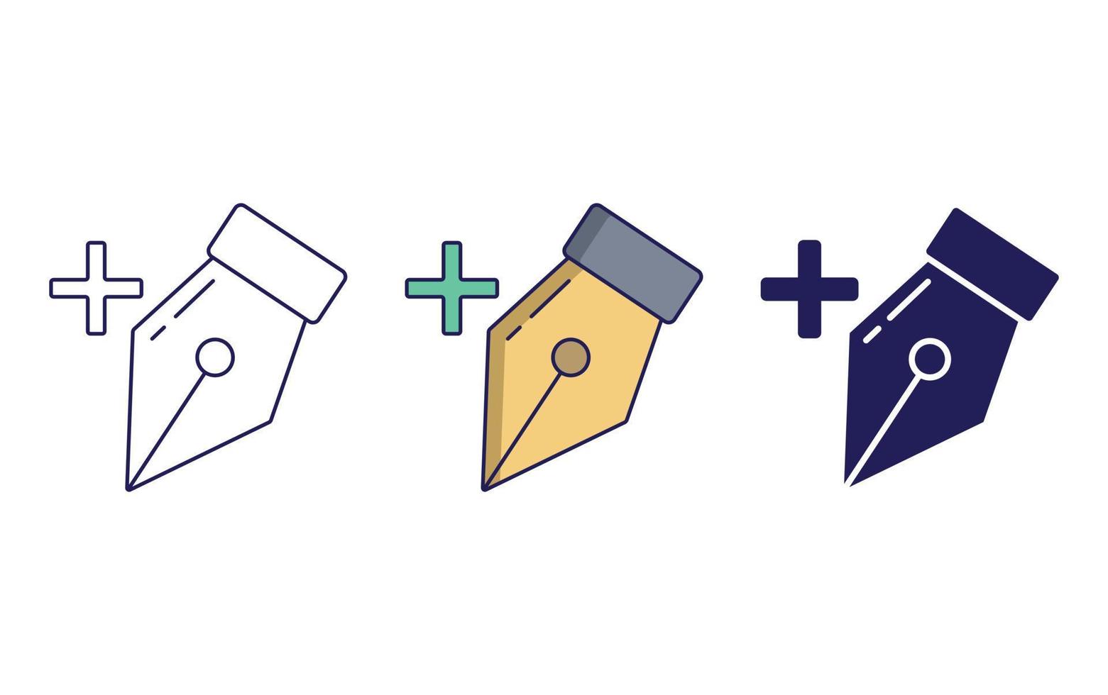 Add Anchor Point vector icon