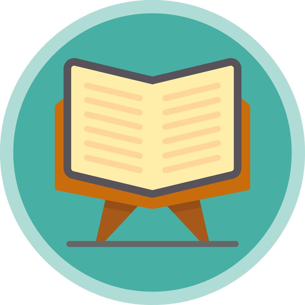 Open Quran Vector Icon Design