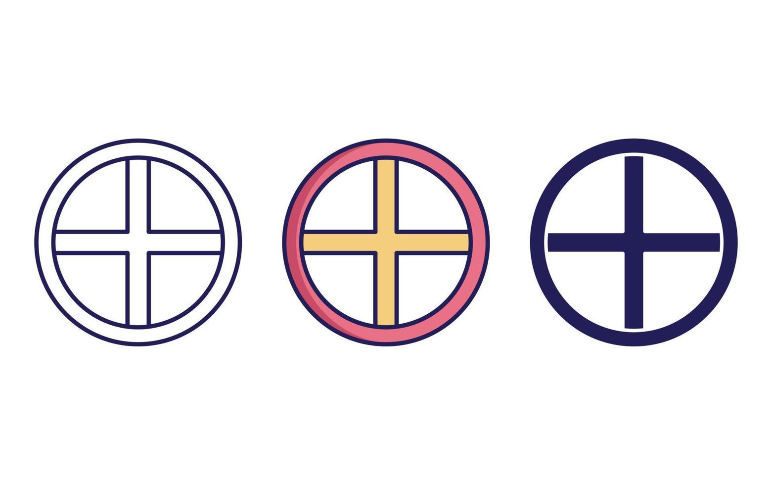 Alchemy Symbol  icon vector
