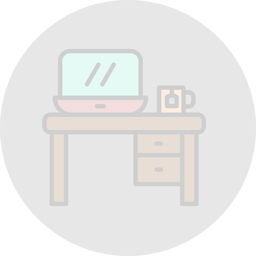 Workplace Vector Icon Design