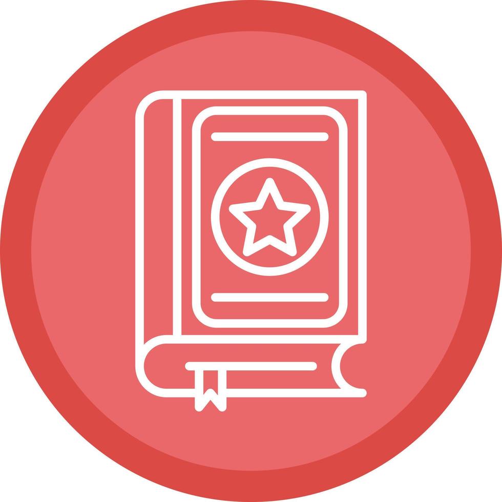Spellbook Vector Icon Design