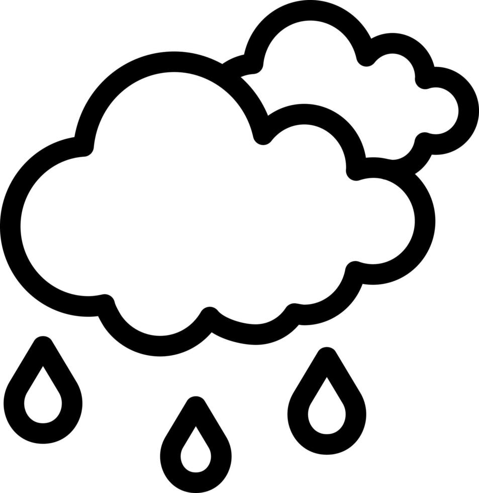 cloud raining vector illustration on a background.Premium quality symbols.vector icons for concept and graphic design.