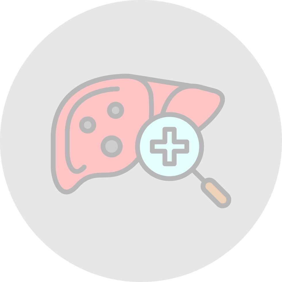 Organ Checkup Vector Icon Design