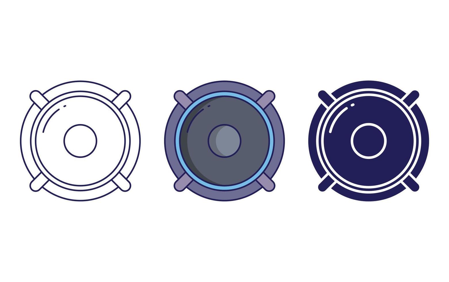 Speaker vector icon