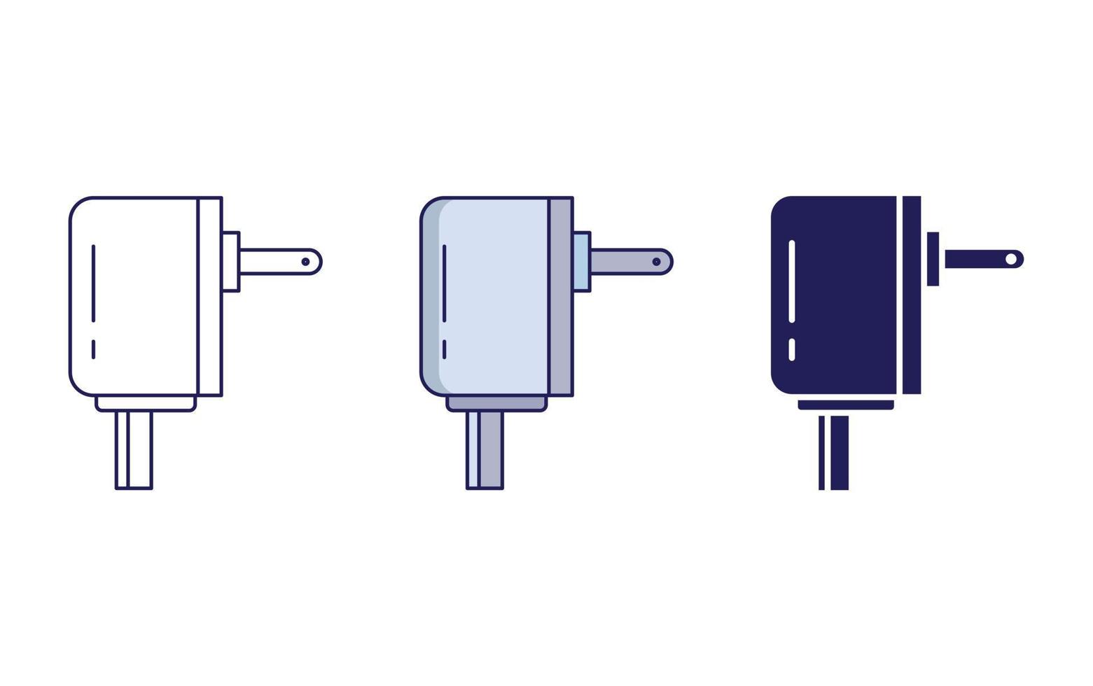 Charger vector icon