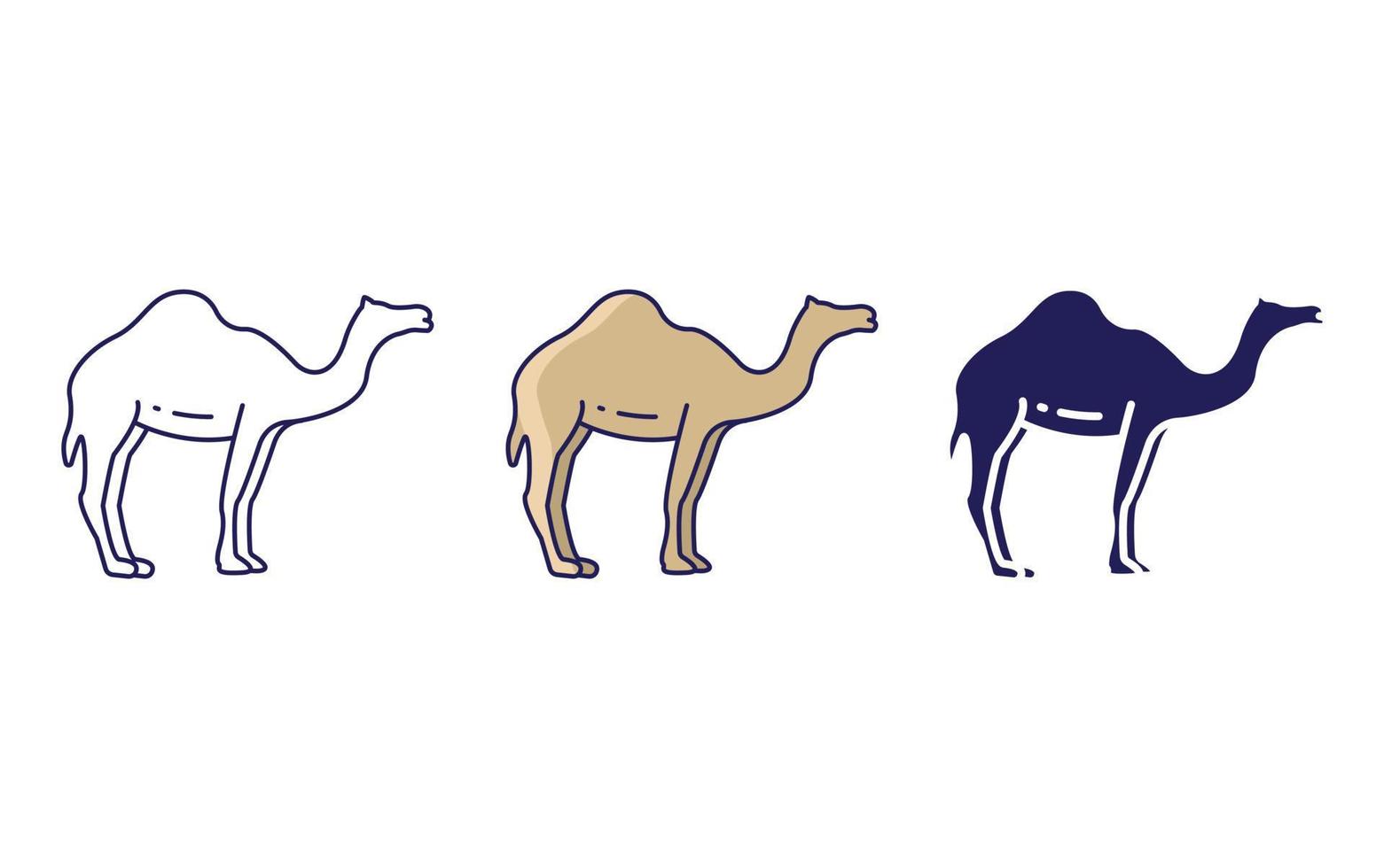 Camel vector icon