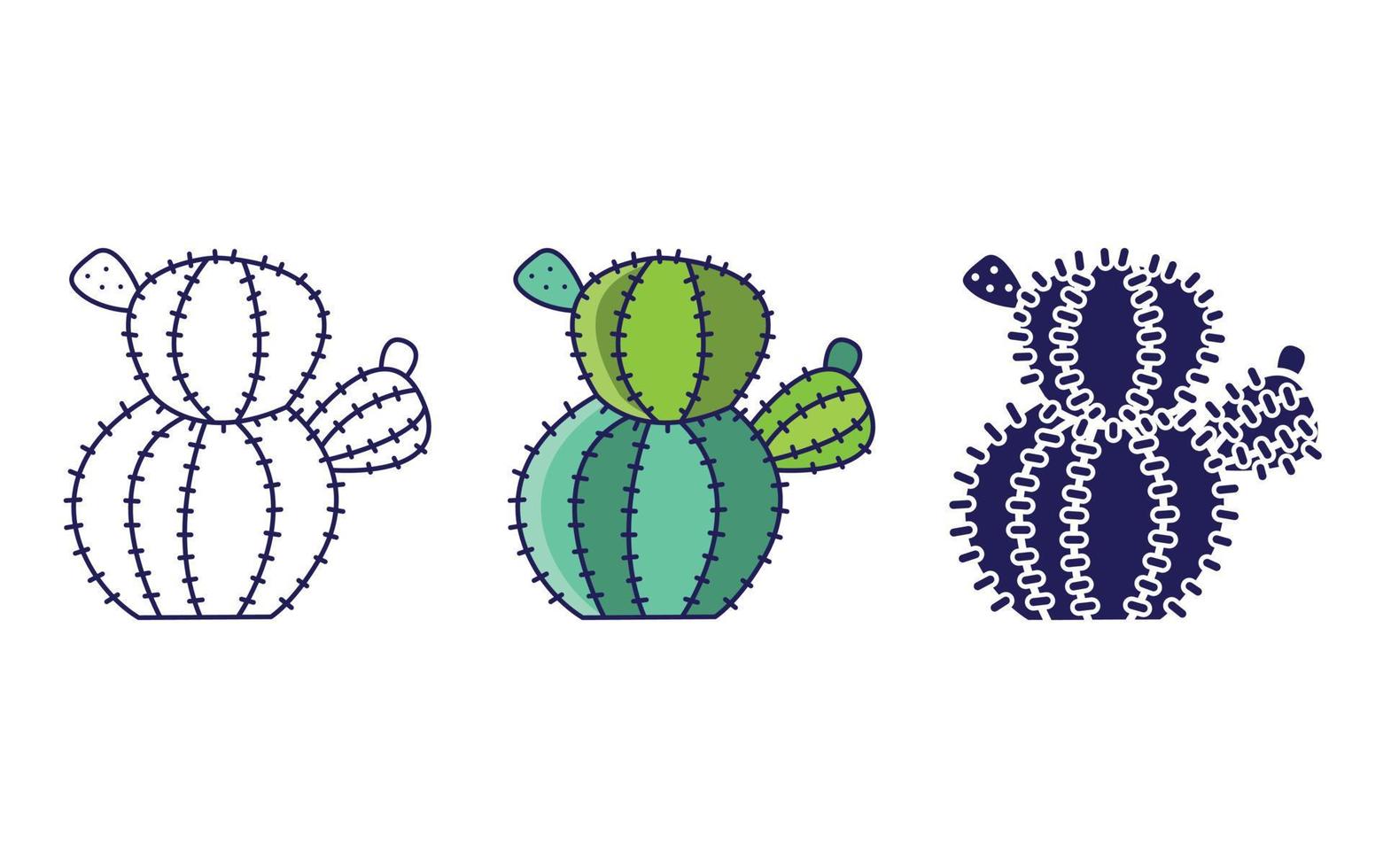Cactus vector icon