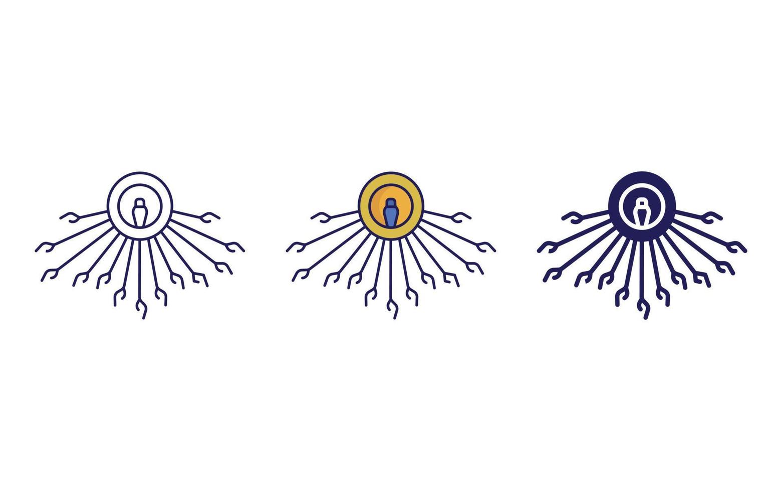 Aten vector icon
