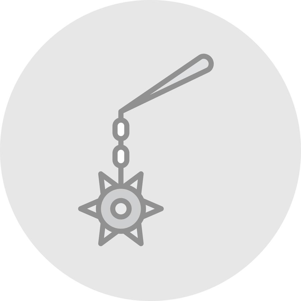 Mace Vector Icon Design