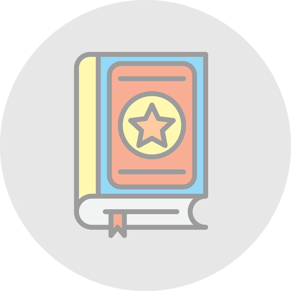 Spellbook Vector Icon Design