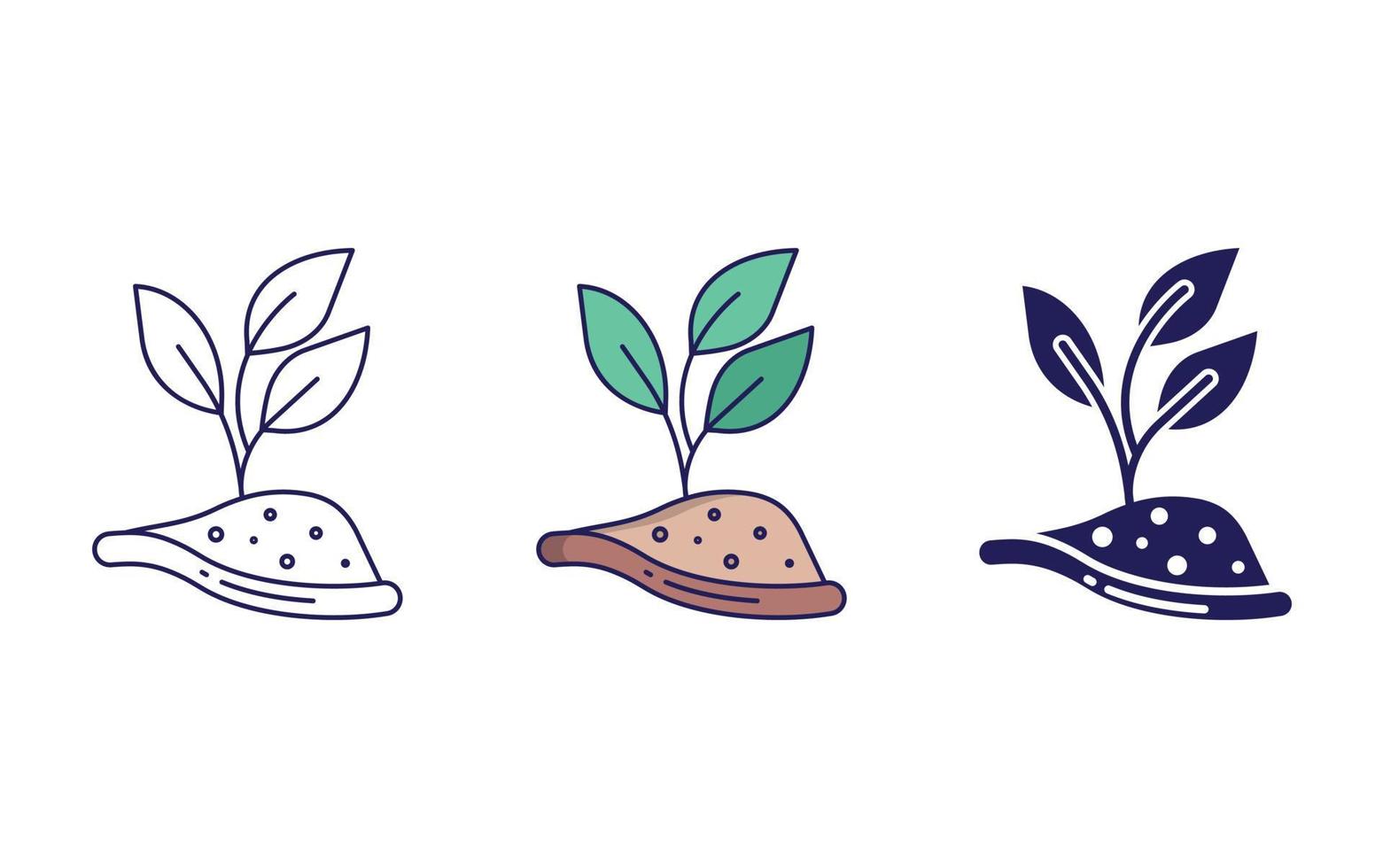 Plant vector icon