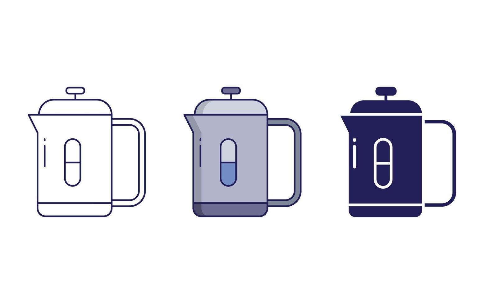 Kettle vector icon