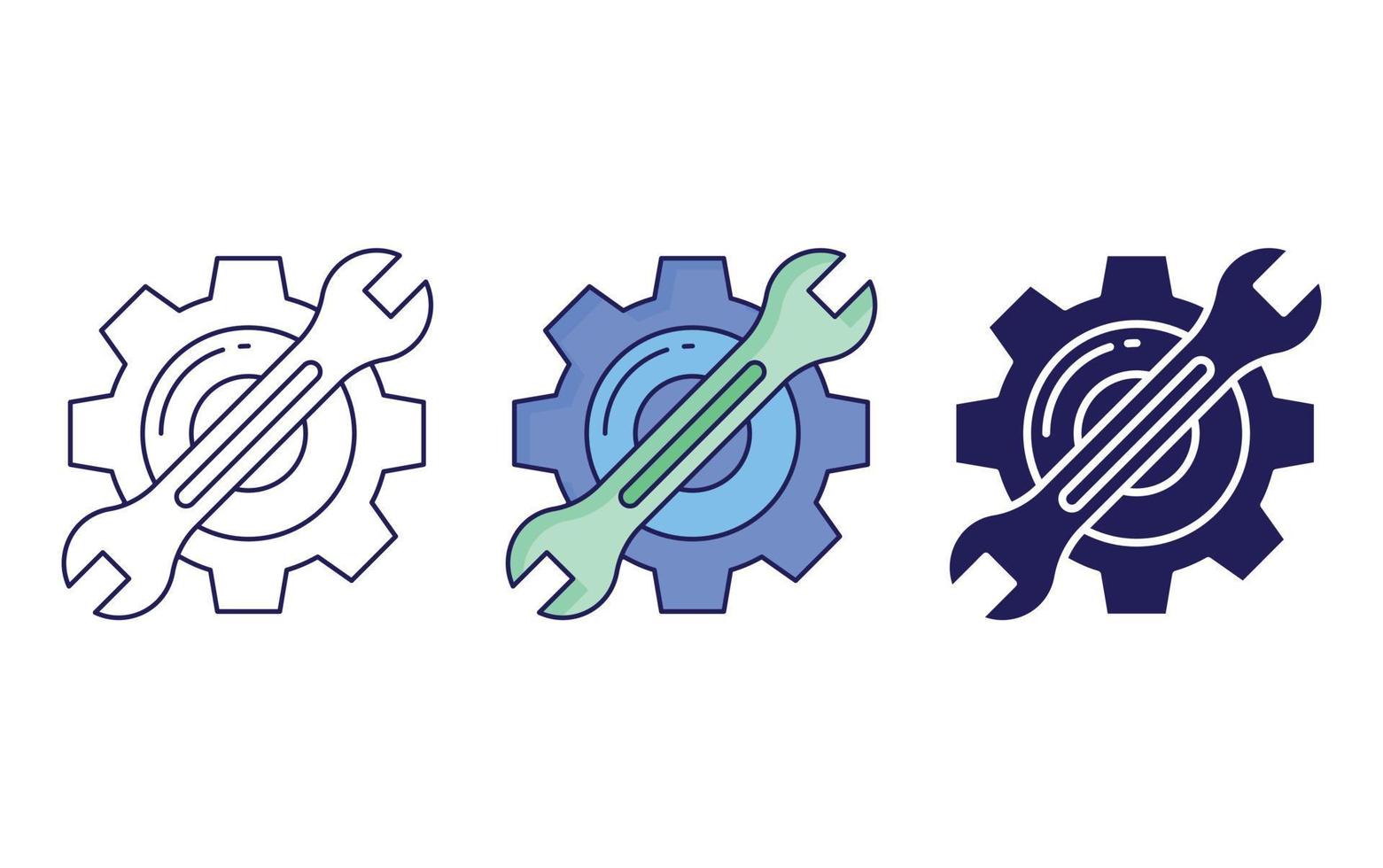 maintenance vector icon
