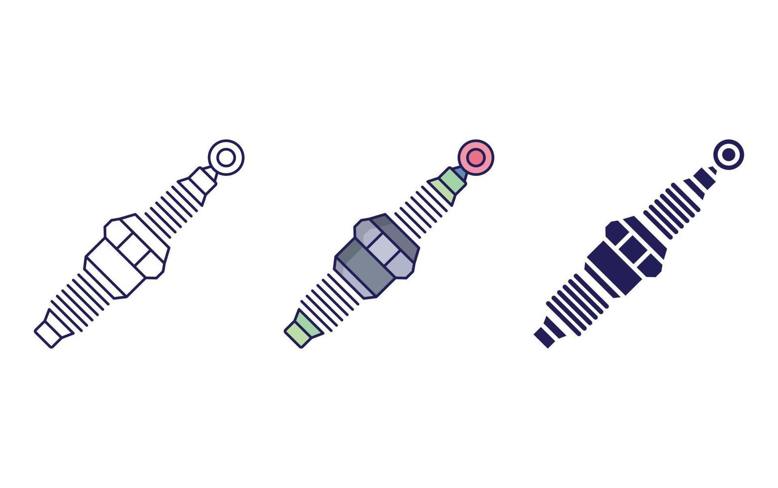 Suspension vector icon