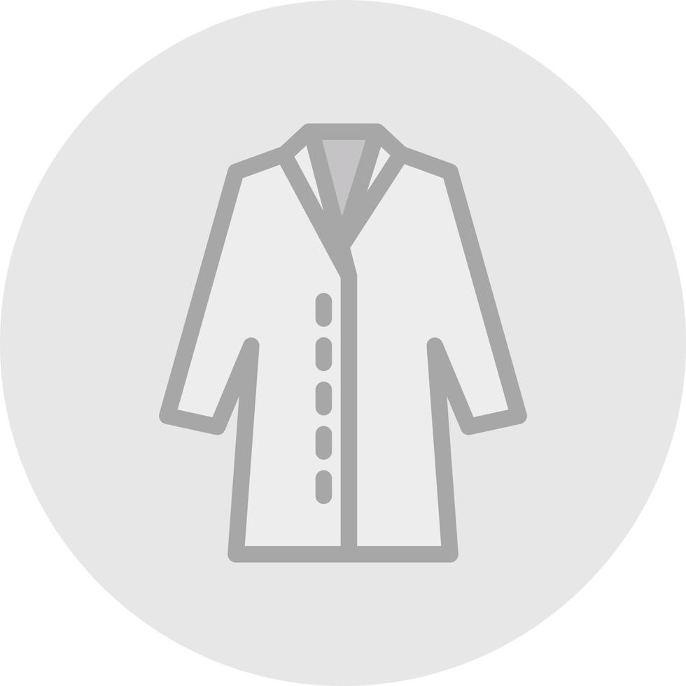 Lab Coat Vector Icon Design