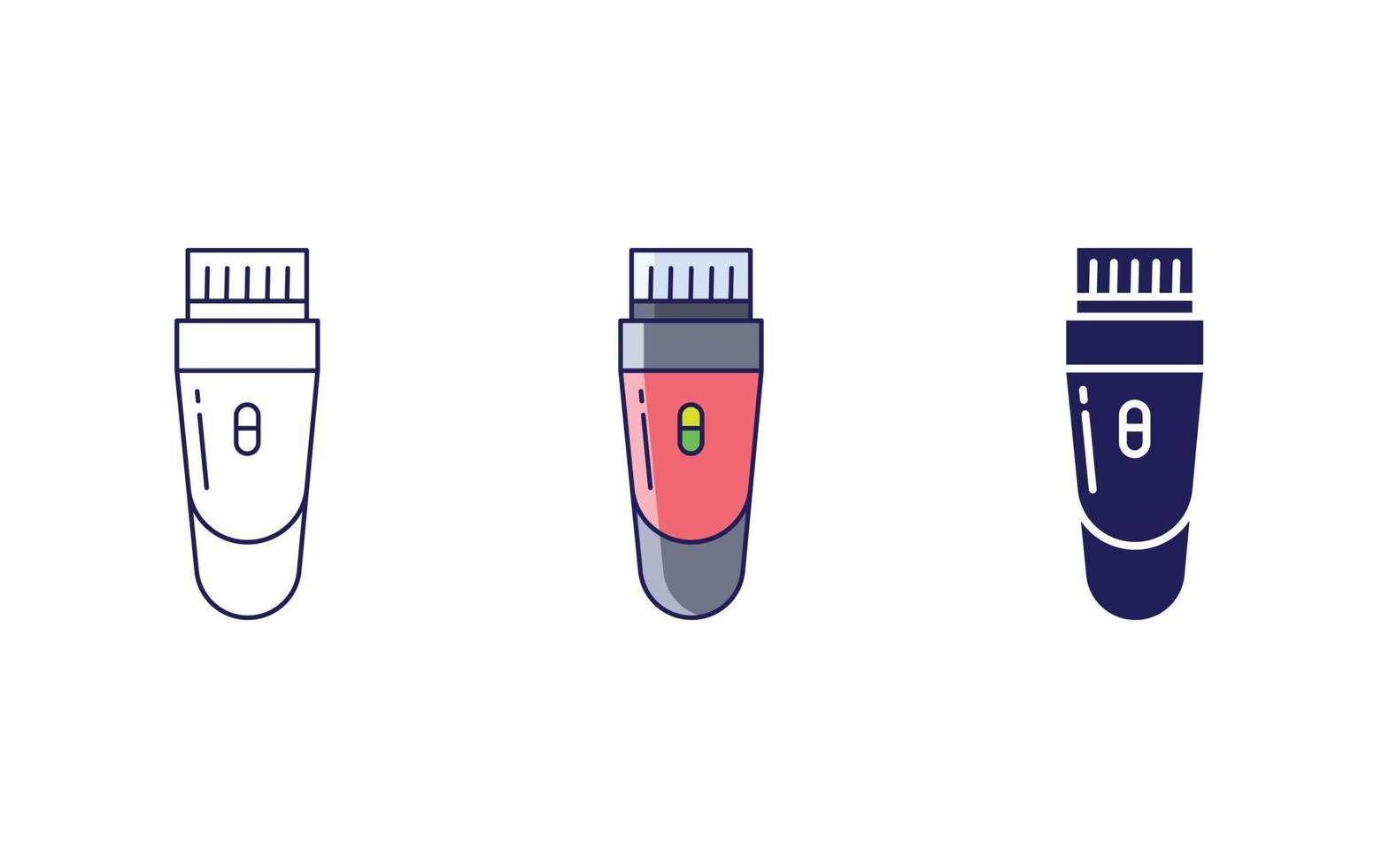 Trimmer vector icon