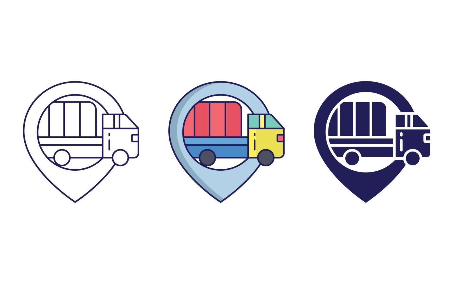 Cargo vector icon