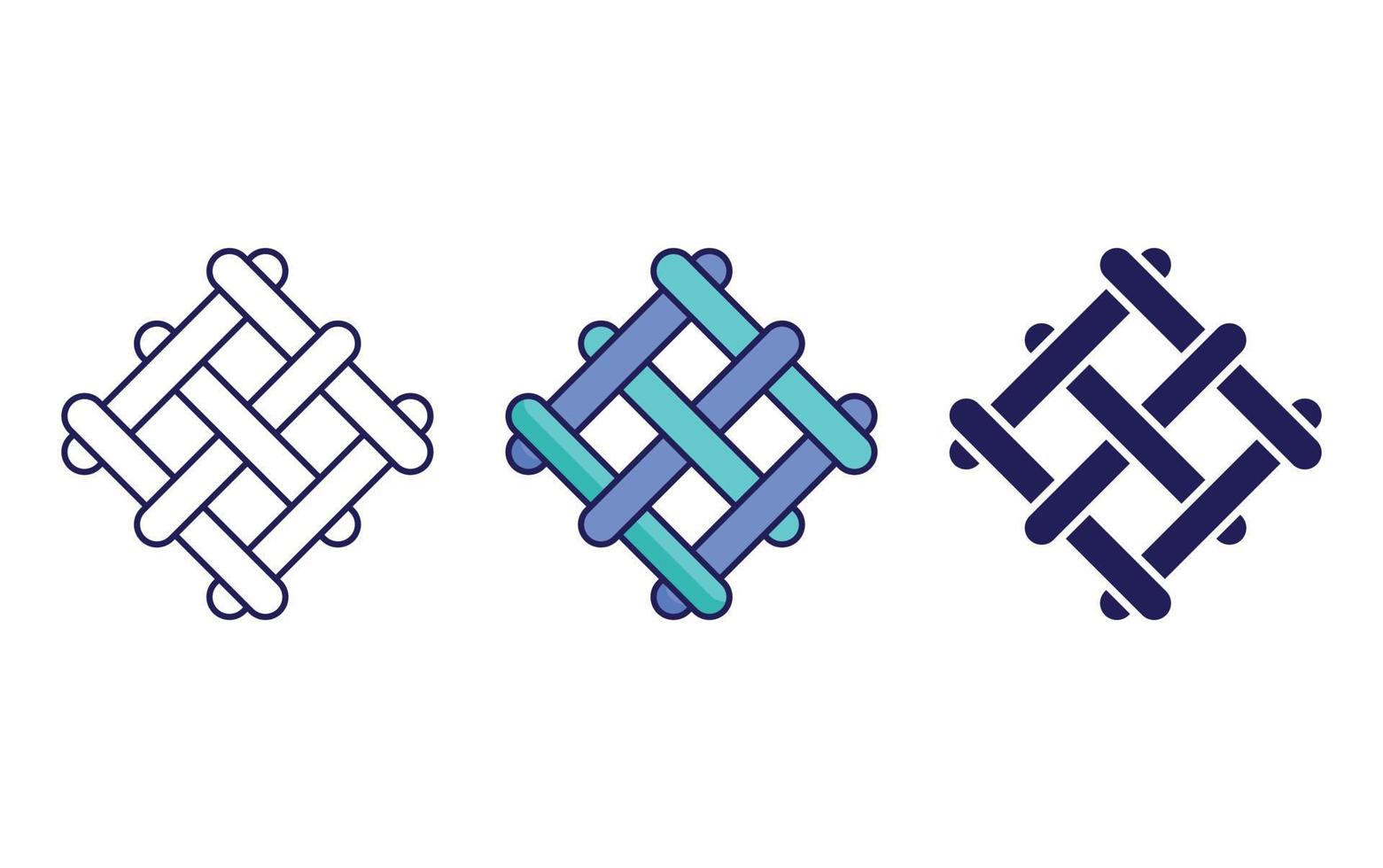Abstract Shapes icon vector