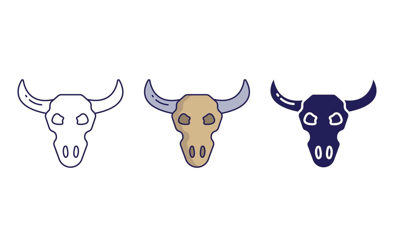 Animal Skull vector icon