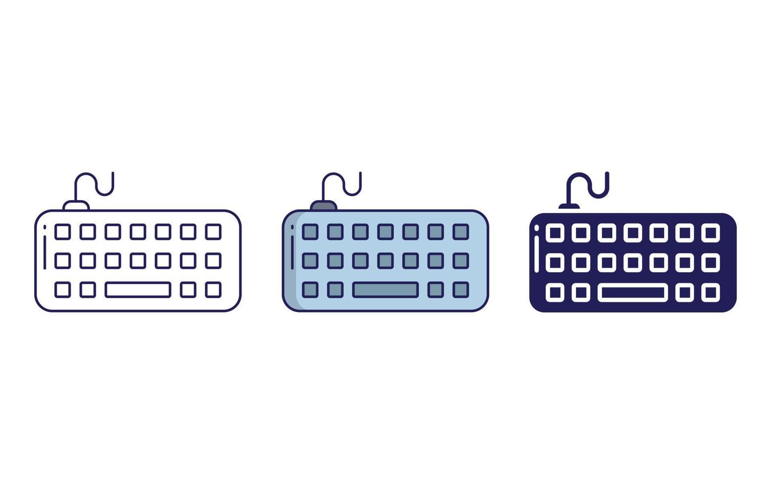 Keyboard vector icon