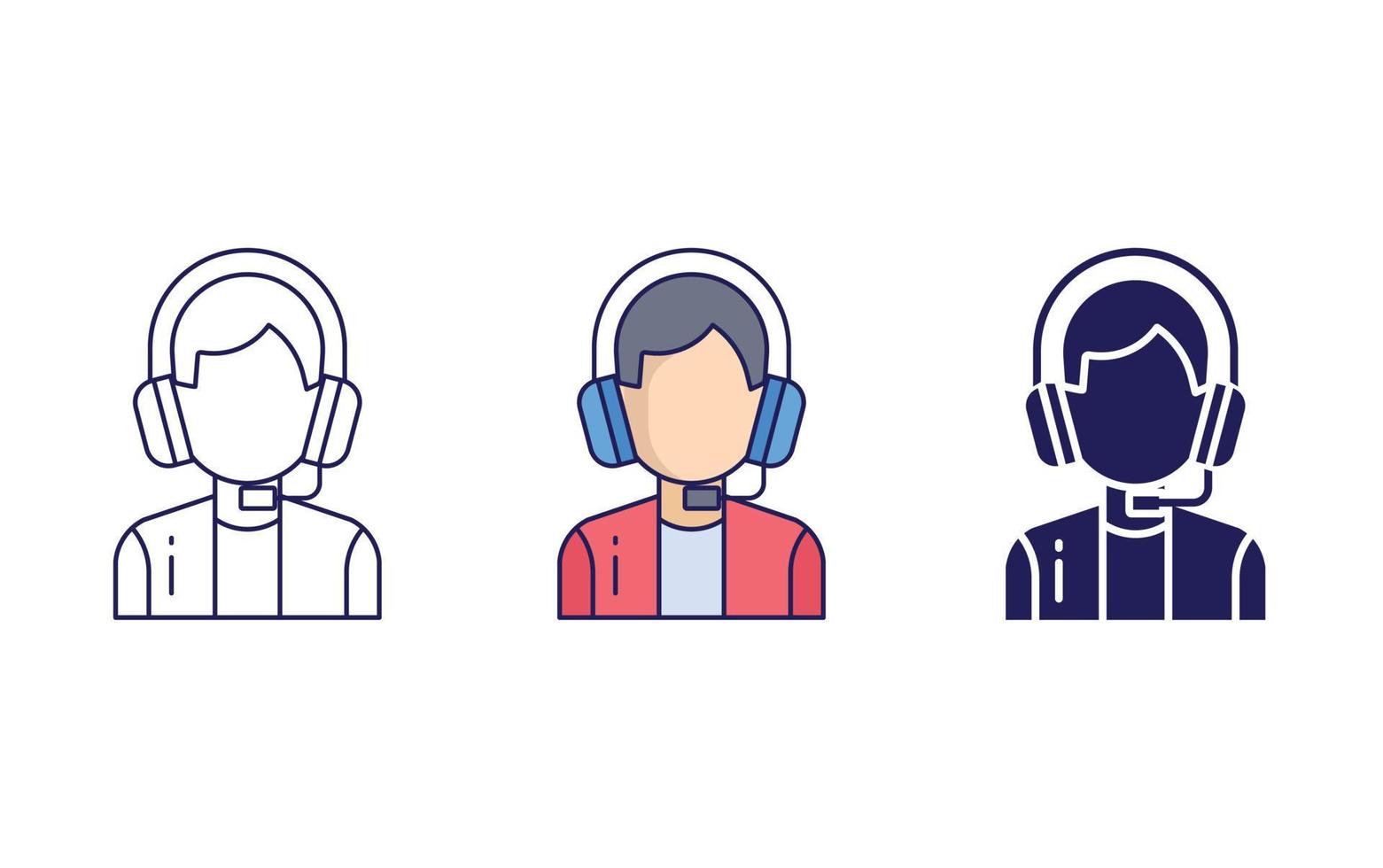 Customer Service vector icon