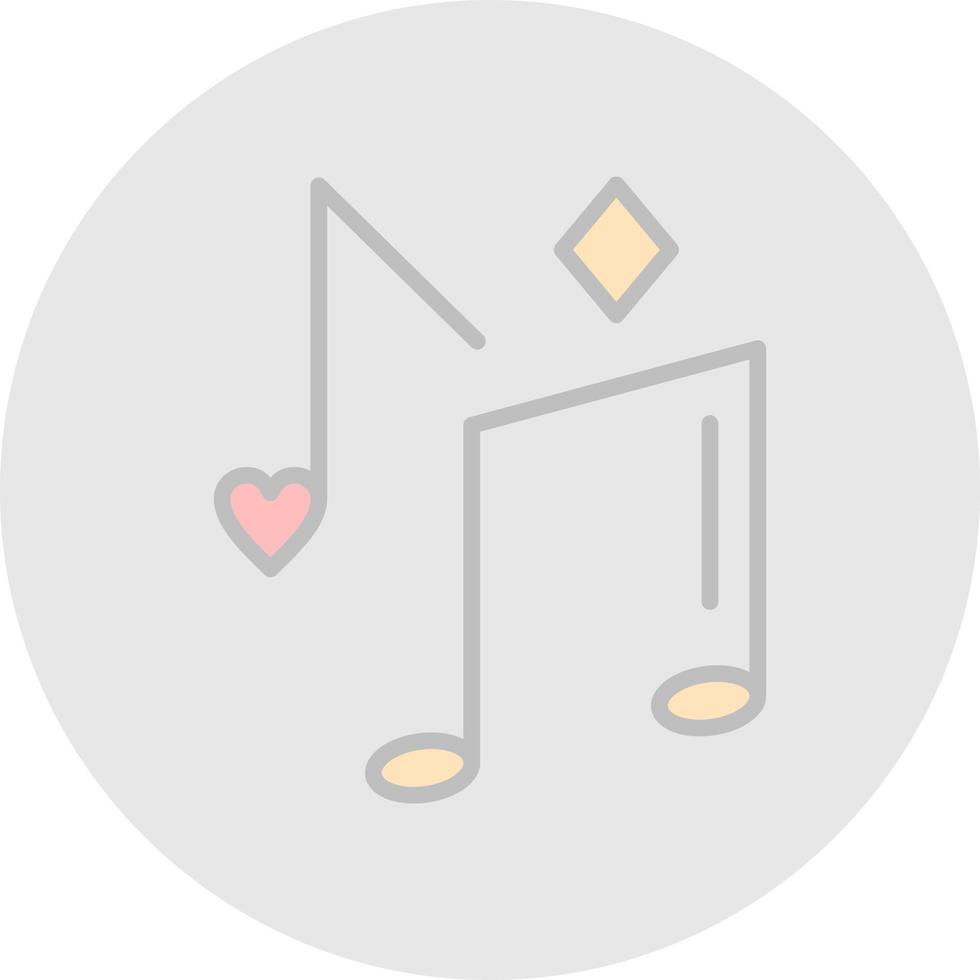 Musical Note Vector Icon Design