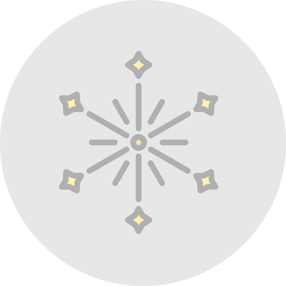 Fireworks Vector Icon Design