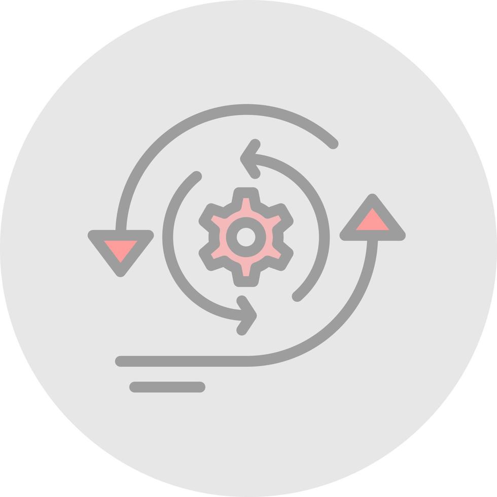 Agile Principles Vector Icon Design
