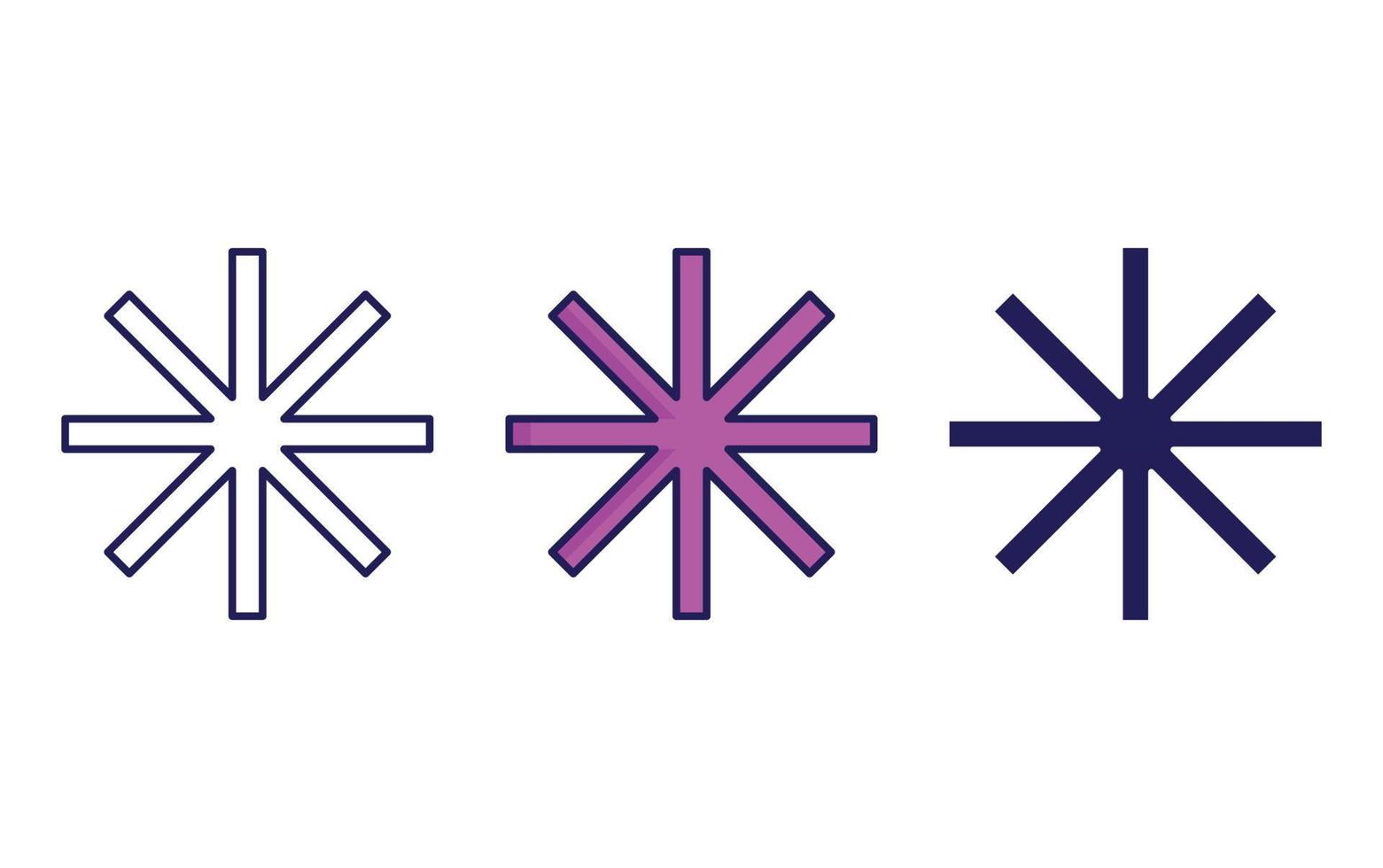Alchemy Symbol  icon vector
