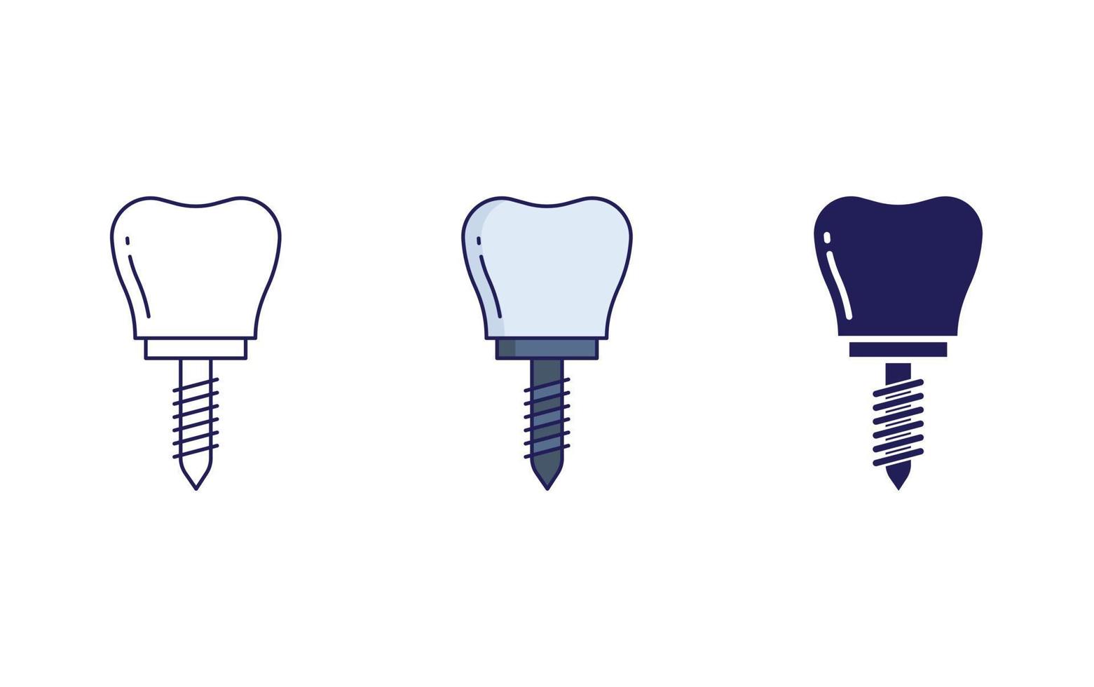 Dental Crown vector icon